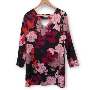 1. State Floral Long Sleeve Shift